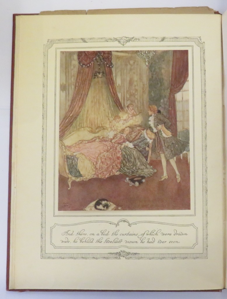 book of fairy tales illustrated by Edmund Dulac